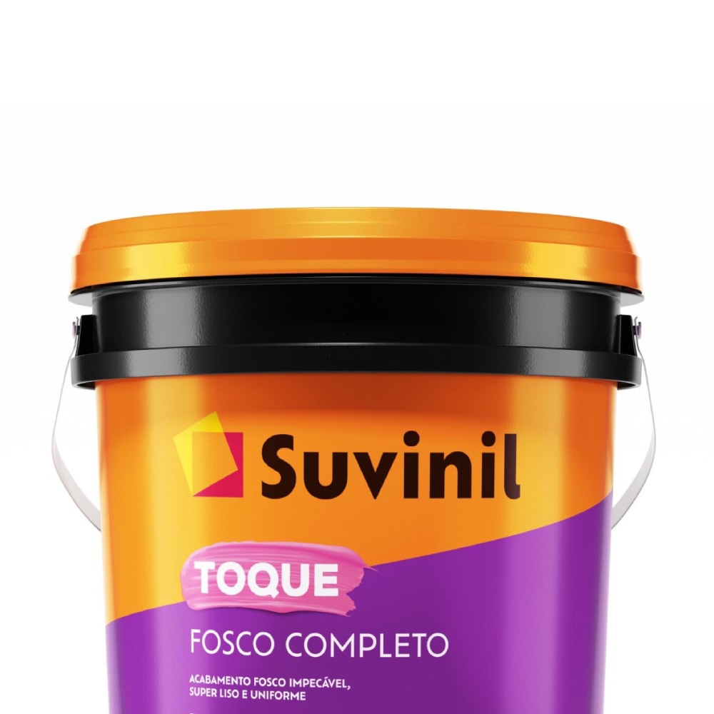 Tinta Acrílica Suvinil Toque Fosco Completo Branco 20L - 50841587