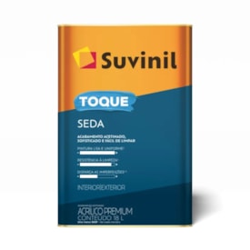 Tinta Acrílica Suvinil Toque Seda Branco 18L - 50839871