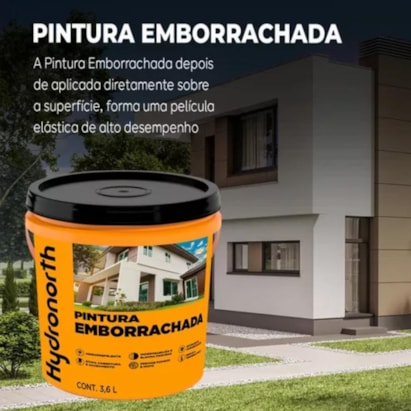 Tinta Emborrachada Hydronorth 3,6L Branco Elefante - 00095691