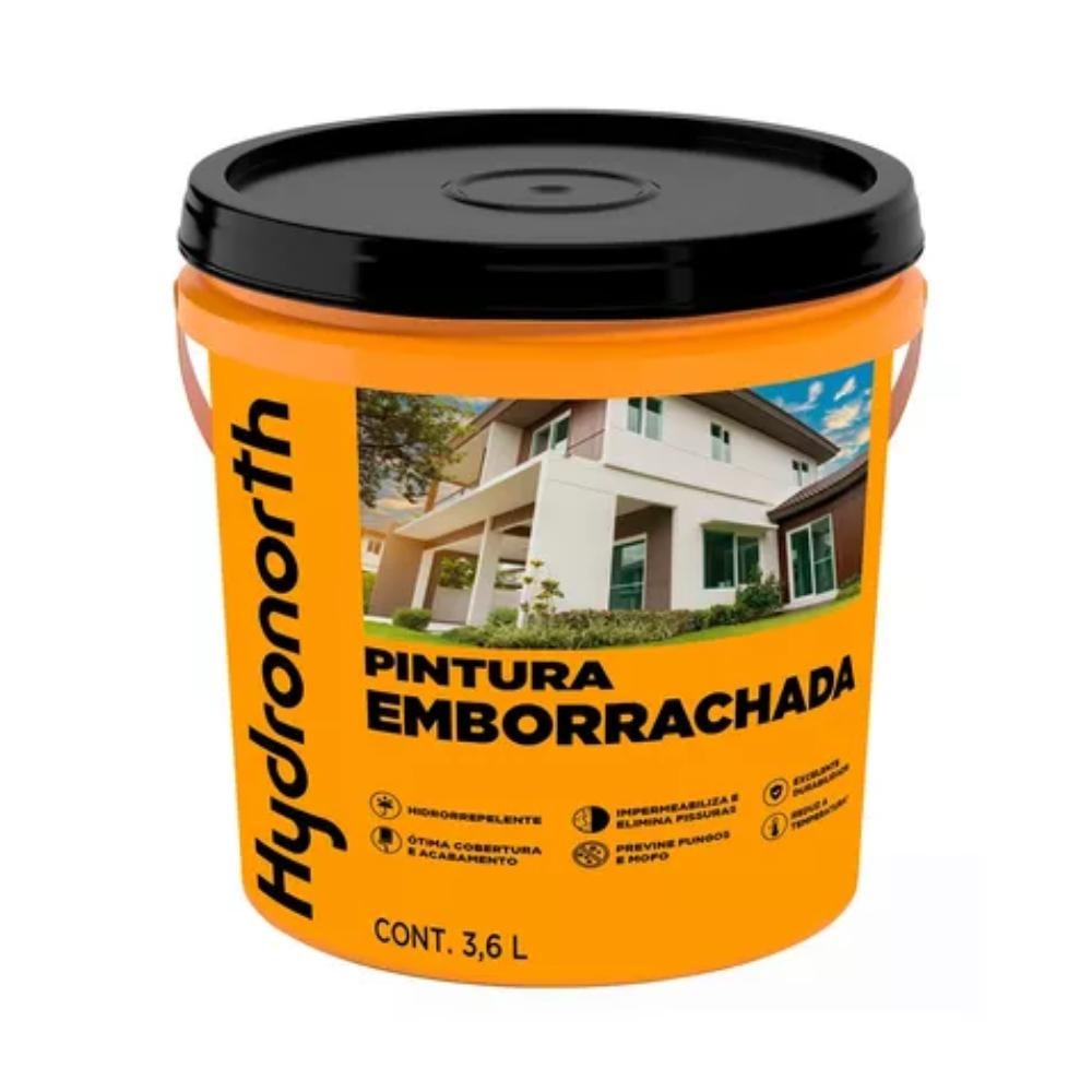 Tinta Emborrachada Hydronorth 3,6L Branco Elefante - 00095691