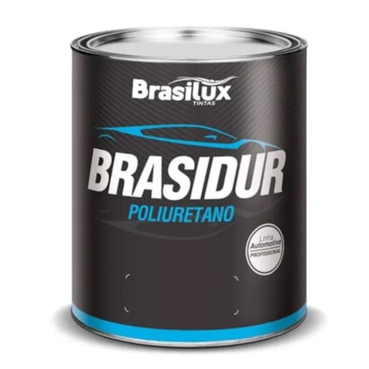 Tinta Esmalte PU Brasilux Cinza Médio Brilhante 2,7L - 260605414