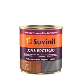 Tinta Esmalte Suvinil Cor e Proteção Vermelho Brilhante 225ml