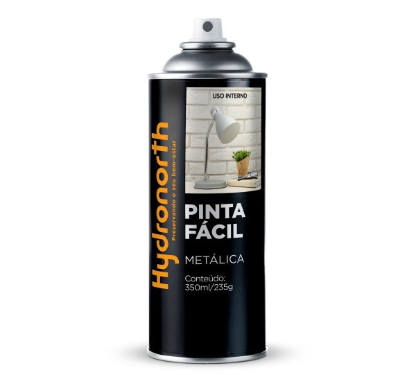 Tinta Spray Hydronorth Metálica Dourado 400 ML - 34608