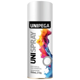 Tinta Spray Unipega Uso Geral Branco Brilhante 350ml/210g - 05340158