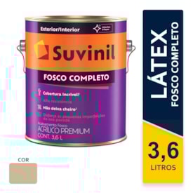 Tinta Suvinil Acrílica Fosco Completo Camurça 3,6L