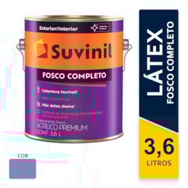Tinta Suvinil Acrílica Fosco Completo Marine 3,6L