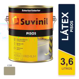 Tinta Suvinil Acrílica Pisos Concreto 3,6L