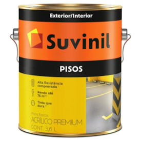 Tinta Suvinil Acrílica Pisos Concreto Puro 3,6 L