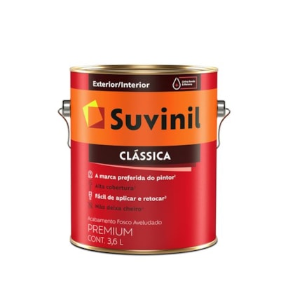 Tinta Suvinil Clássica PVA Areia 3,6L