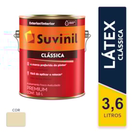 Tinta Suvinil Clássica PVA Marfim 3,6L