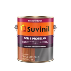 Tinta Suvinil Esmalte Cor e Proteção Amarelo Ouro Brilhante 3,6L