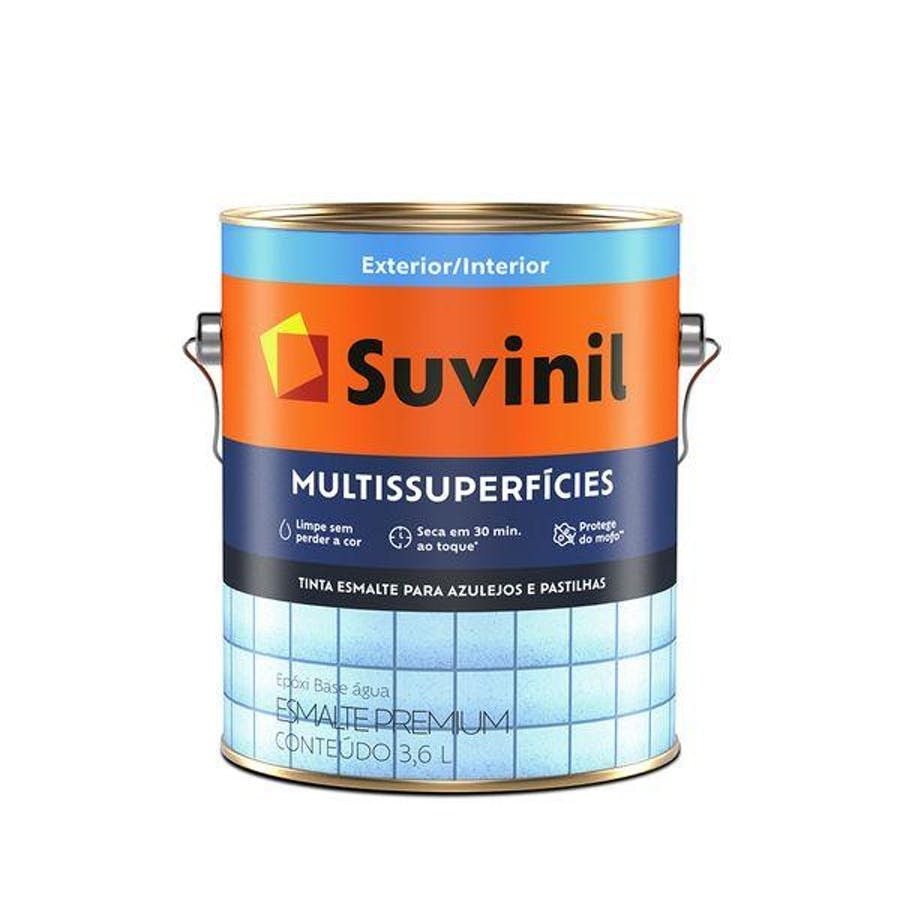 Tinta Suvinil Esmalte Multisuperfícies Branco Acetinado 3,6L