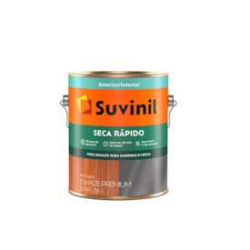 Tinta Suvinil Esmalte Seca Rápido Branco Brilhante 3,6L