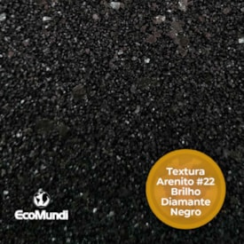 Tinta Textura Arenito Brilho Diamante Negro 23KG Ecomundi - 1261