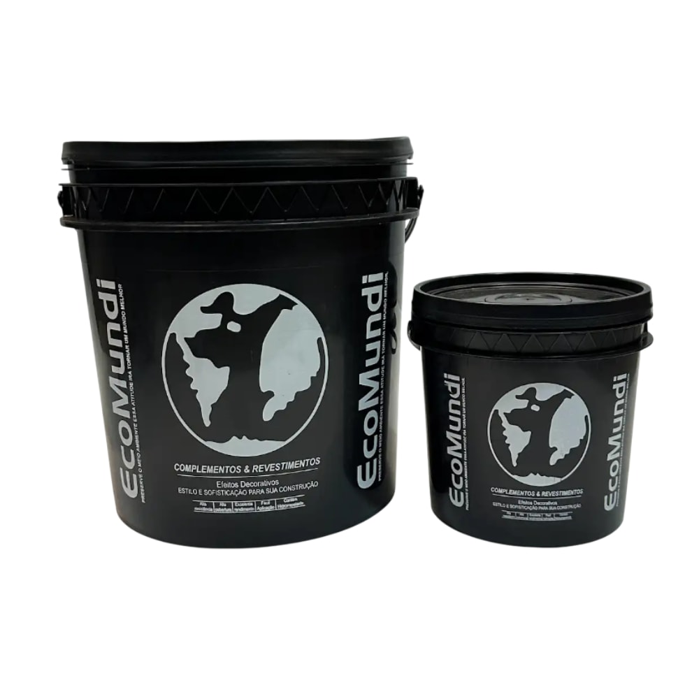Tinta Textura Arenito Brilho Diamante Negro 23KG Ecomundi - 1261