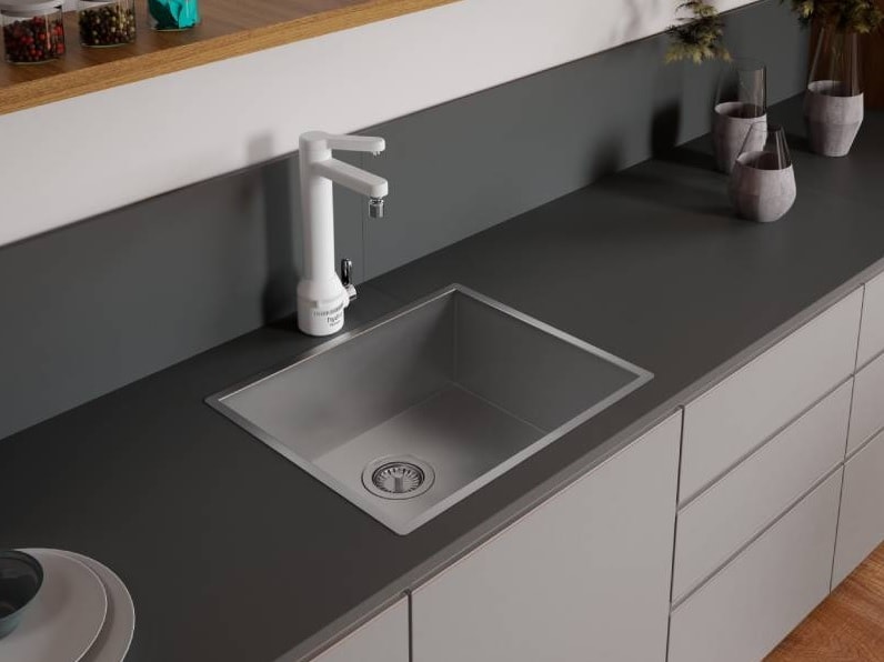 Torneira Elétrica Hydra Puravitta com Purificador Mesa 127V 5500w Branca - TBPV.EF.551BR