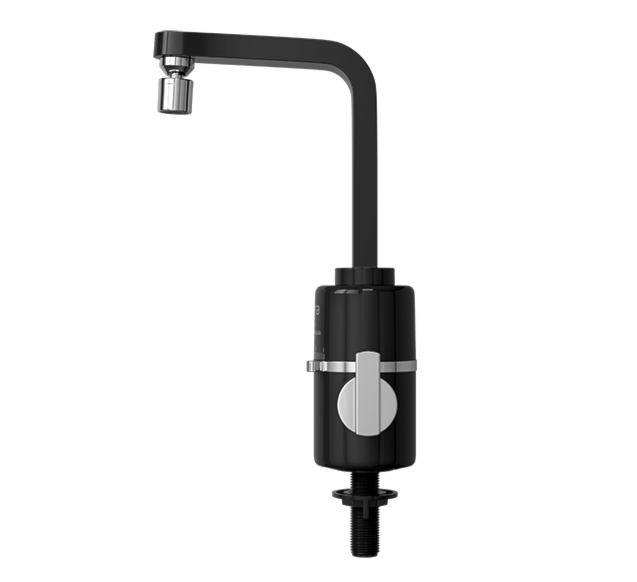 Torneira Elétrica Hydra Slim Bica Alta Mesa 127v 5500w Preta - TBSL.4.551PT