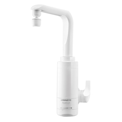 Torneira Elétrica Lorenzetti Essence Parede 127V 4600W Branca - 7551026