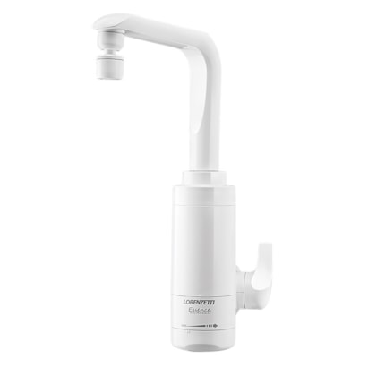 Torneira Elétrica Lorenzetti Essence Parede 220V 5500W Branca - 7551027