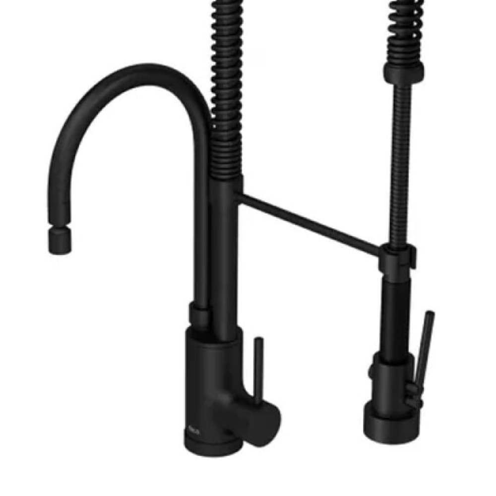 Torneira Misturador Monocomando para Cozinha Deca Gourmet Black Matte - 2280.BL.MT