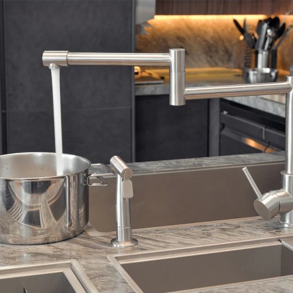 Torneira Misturador Monocomando Tramontina Flexion Inox - 94520/026