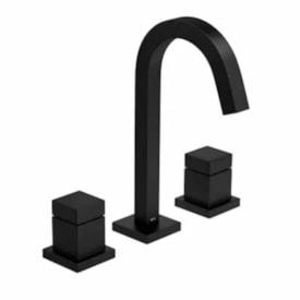 Torneira Misturador para Banheiro Deca Cubo Mesa Black Matte - 1877.BL86.MT