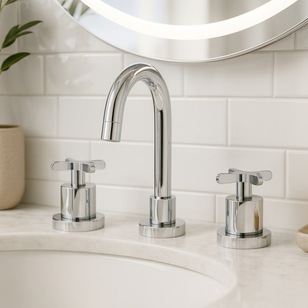 Torneira Misturador para Banheiro Deca Flex Mesa Cromado - 1877.C20.CLM