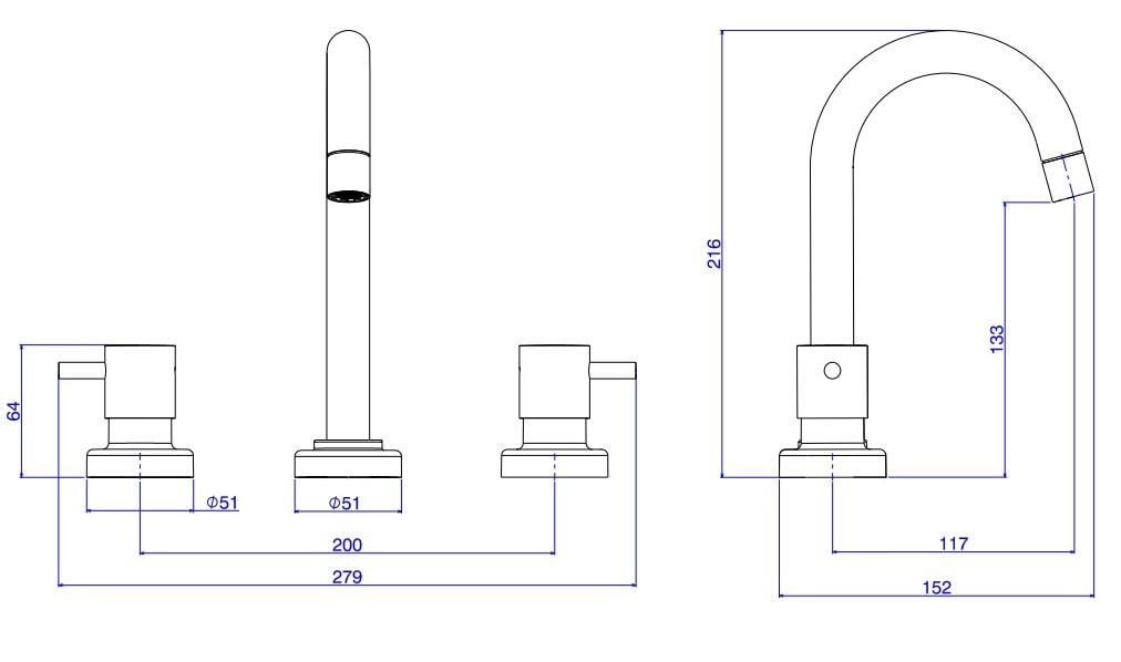 Torneira Misturador para Banheiro Deca Link Mesa Cromado - 1877.C.LNK