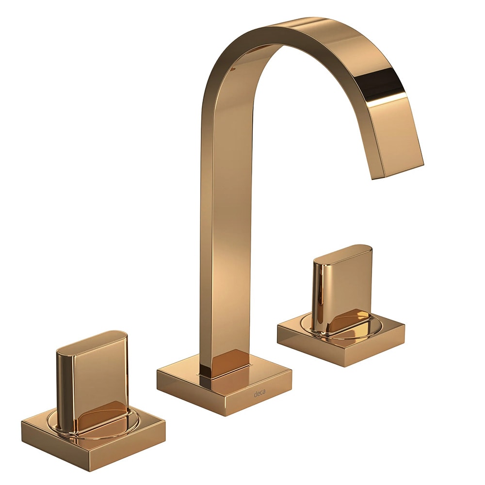 Torneira Misturador para Banheiro Deca Polo Mesa Red Gold - 1877.GL33.RD