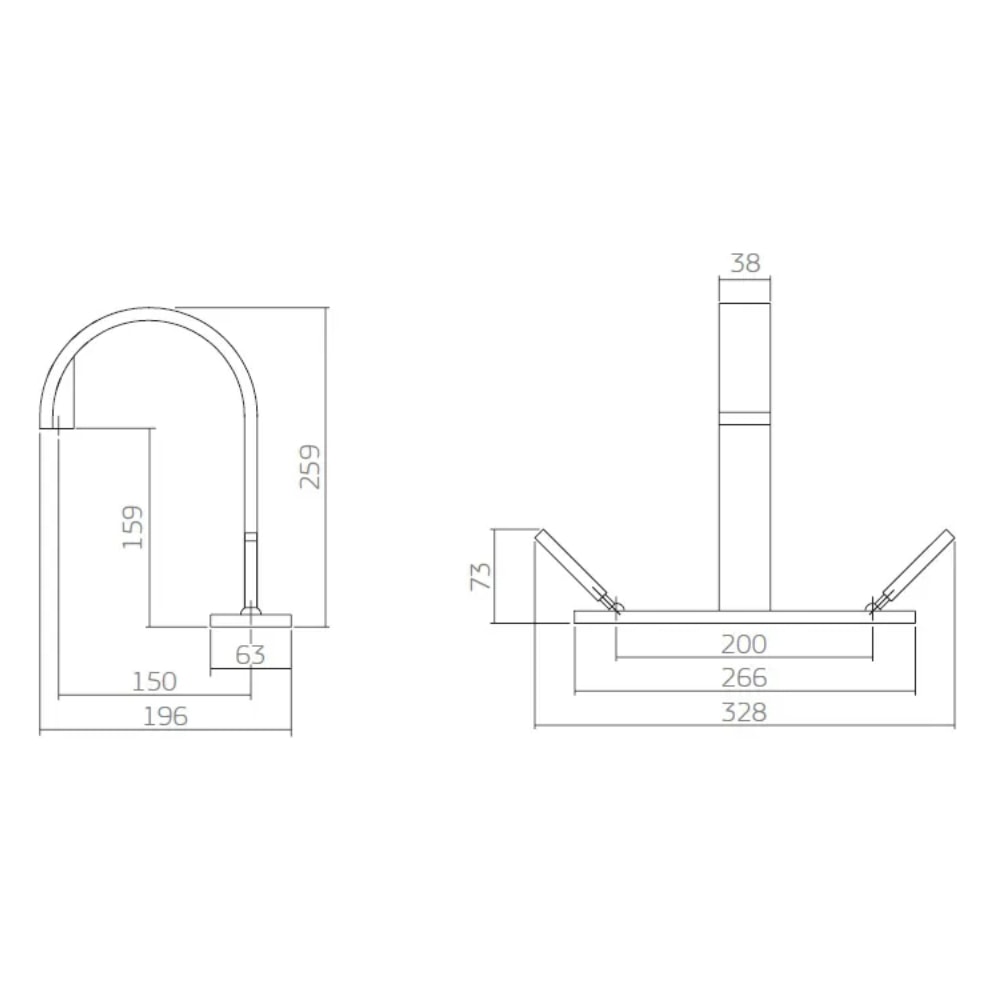 Torneira Misturador para Banheiro Deca Stick Mesa Cromado - 1877.C84