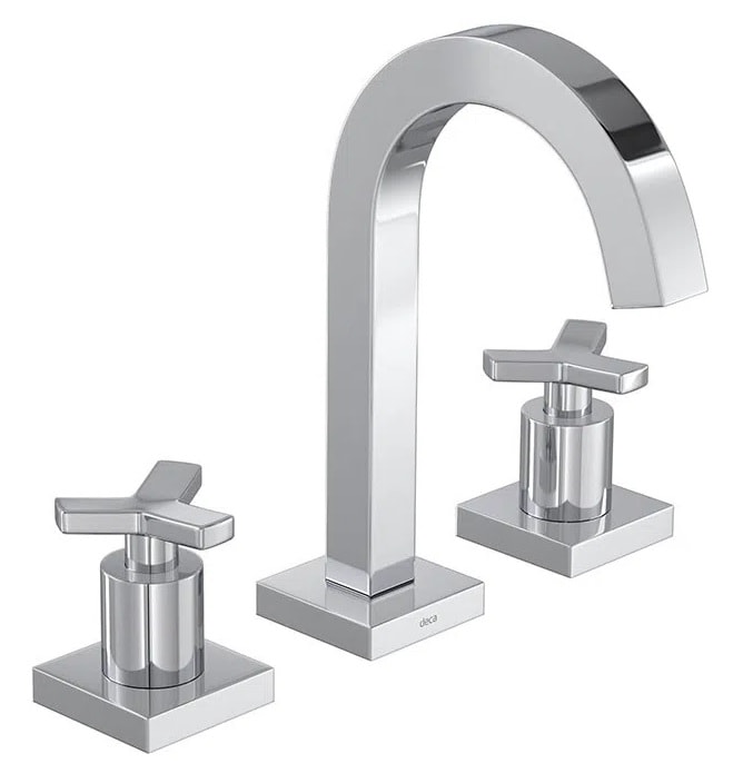 Torneira Misturador para Banheiro Deca Tre Mesa Cromado - 1877.C14