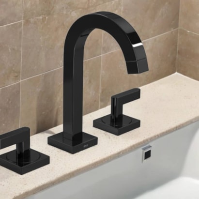 Torneira Misturador para Banheiro Mesa Deca Soul Black Noir - 1877.BL38.NO