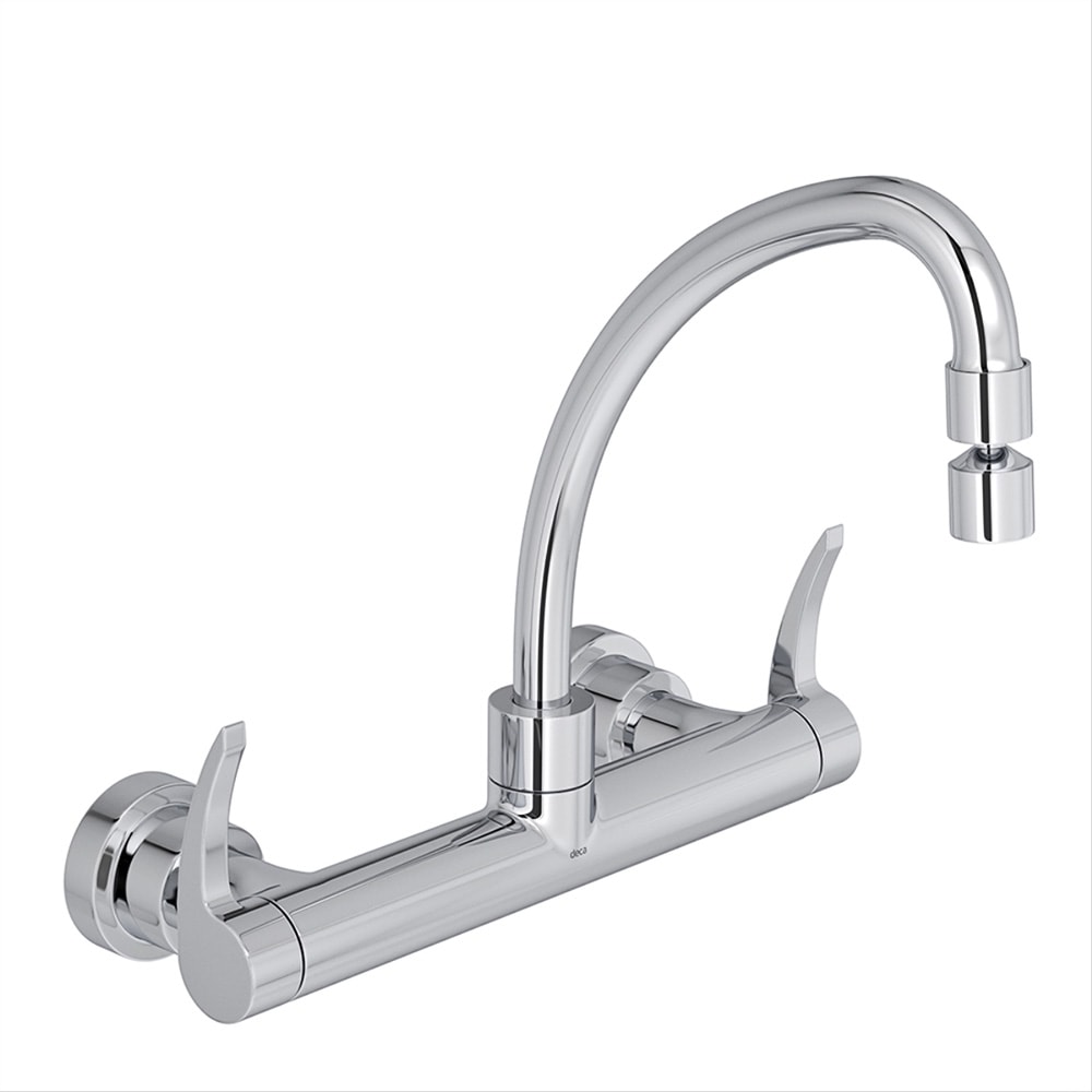 Torneira Misturador para Cozinha Deca Fast Parede Cromado - 1258.C59