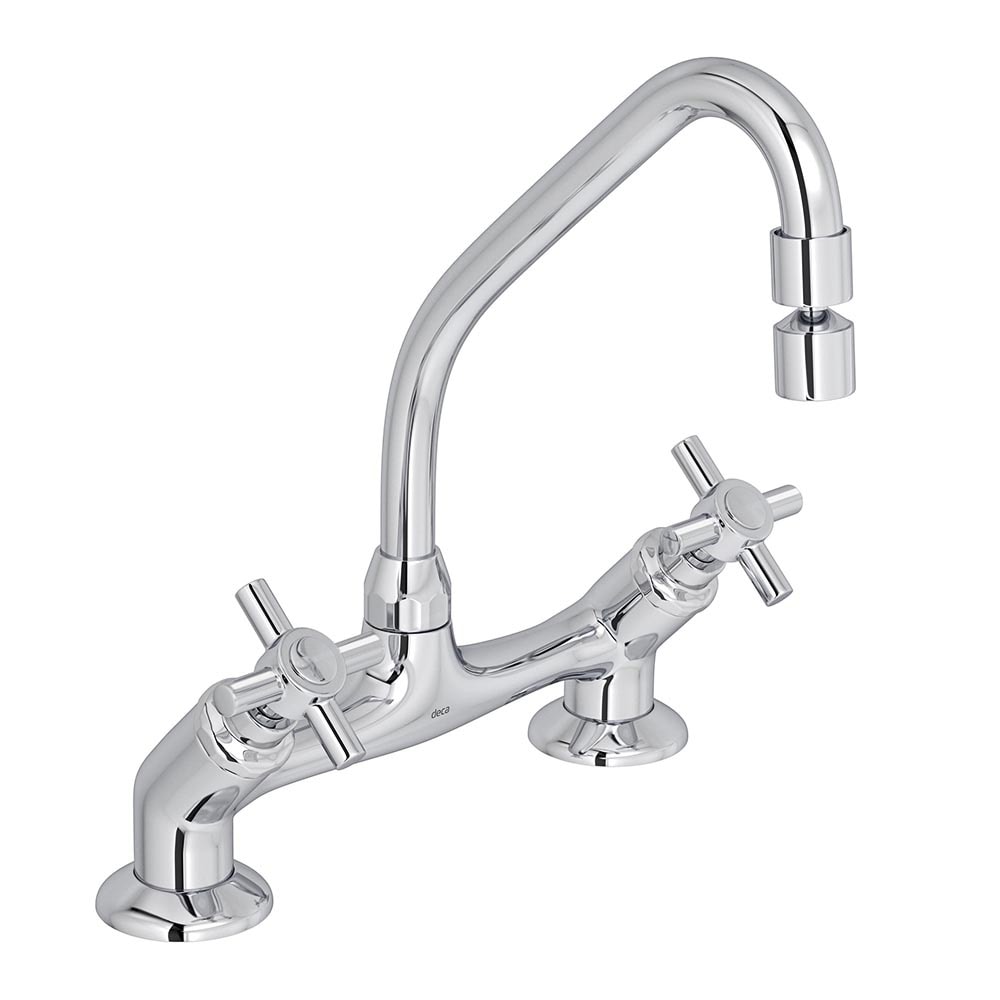 Torneira Misturador para Cozinha Deca Izy Mesa Cromado - 1256.C37