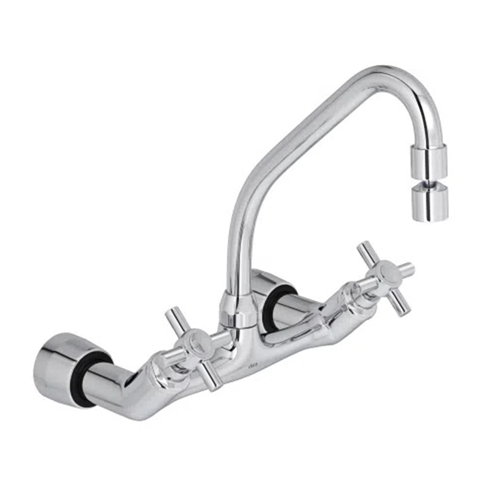 Torneira Misturador para Cozinha Deca Izy Parede Cromado - 1258.C37