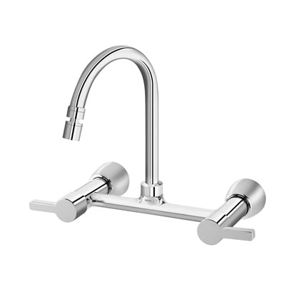 Torneira Misturador para Cozinha Docol Chess Parede Cromado - 00739706