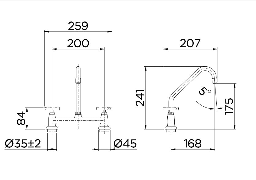 Torneira Misturador para Cozinha Docol Primor Mesa Cromado - 00673706