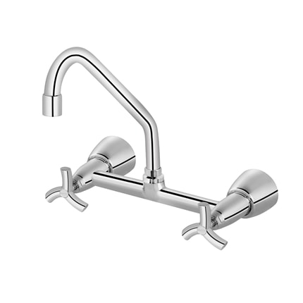 Torneira Misturador para Cozinha Docol Primor Parede Cromado - 00673806
