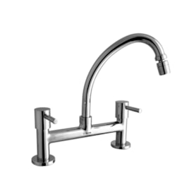 Torneira Misturador para Cozinha Kimetais Delic Slim C58 Mesa Cromado - MT001907