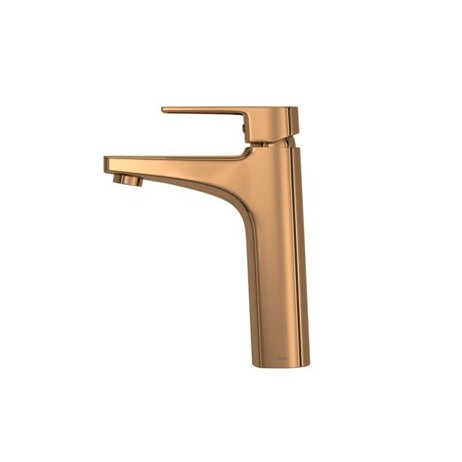 Torneira Monocomando para Banheiro Deca Level Bica Media Mesa Red Gold - 2880.GL26.RD