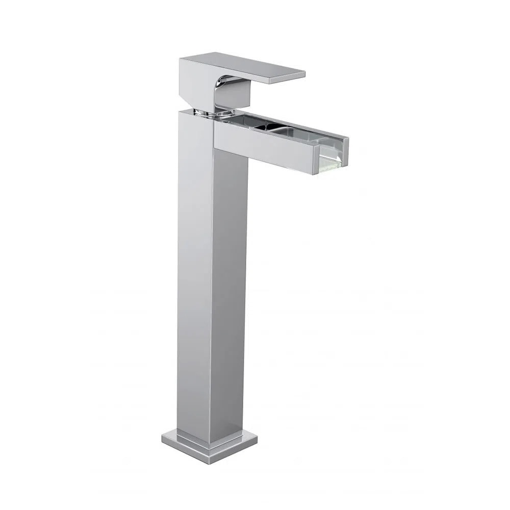 Torneira Monocomando para Banheiro Deca Unic Cascata Bica Alta Cromado - 2885.C90.CAS