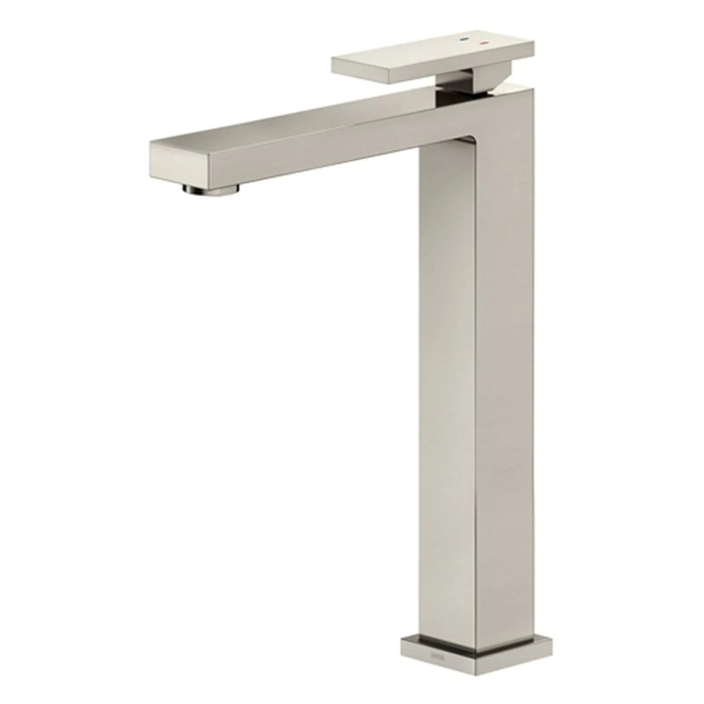 Torneira Monocomando para Banheiro Docol New Edge Bica Alta Níquel Escovado - 90009254044