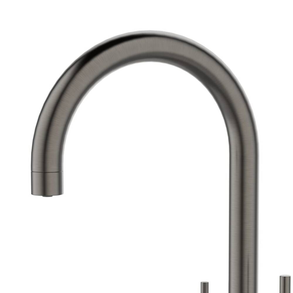 Torneira Monocomando para Cozinha Dax Bayoz com Saída para água Filtrada Cinza - DAX-1087-BY-GR