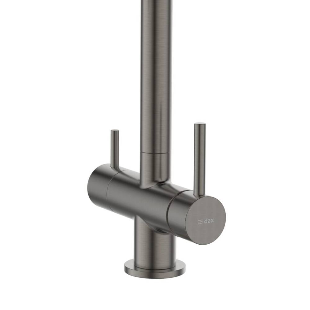 Torneira Monocomando para Cozinha Dax Bayoz com Saída para água Filtrada Cinza - DAX-1087-BY-GR