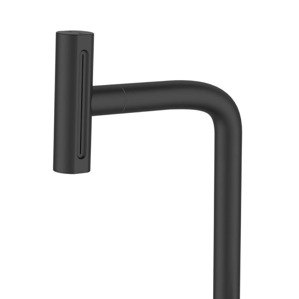 Torneira Monocomando para Cozinha Dax Ghazal com Ducha Movel Black - DAX-2255-GZ-BL