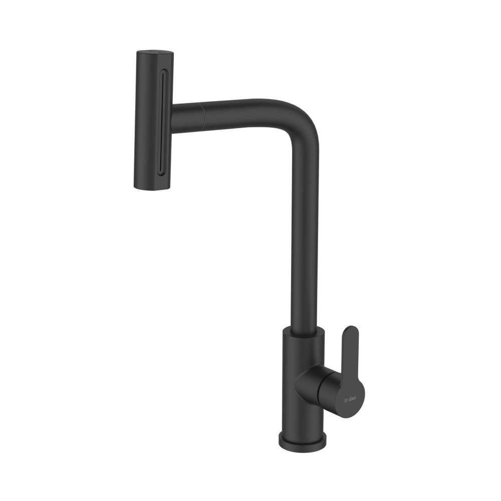 Torneira Monocomando para Cozinha Dax Ghazal com Ducha Movel Black - DAX-2255-GZ-BL