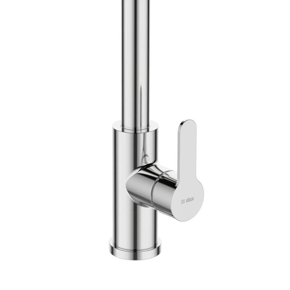 Torneira Monocomando para Cozinha Dax Ghazal com Ducha Movel Cromada - DAX-2255-GZ-CR