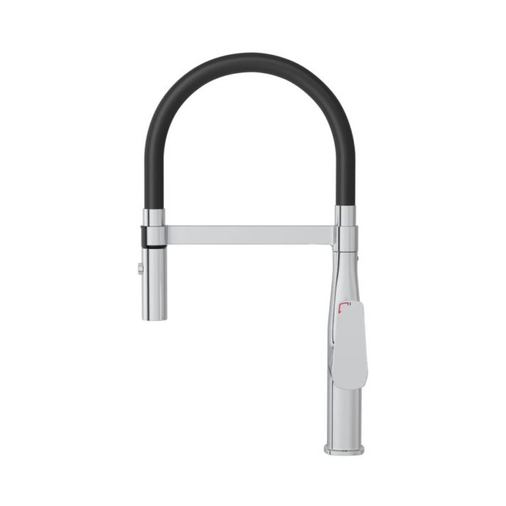 Torneira Monocomando para Cozinha Deca Level Motion Cromado e Preta - 2274.C.PT