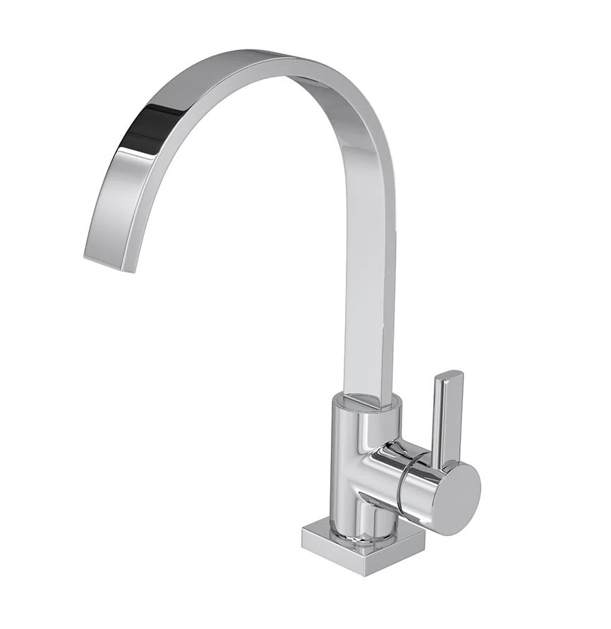 Torneira Monocomando para Cozinha Deca Polo Bica Baixa Mesa Cromado - 2270.C33