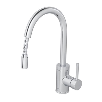 Torneira Monocomando para Cozinha Deca Spin Mottion Bica Com Ducha Mesa Cromado - 2265.C